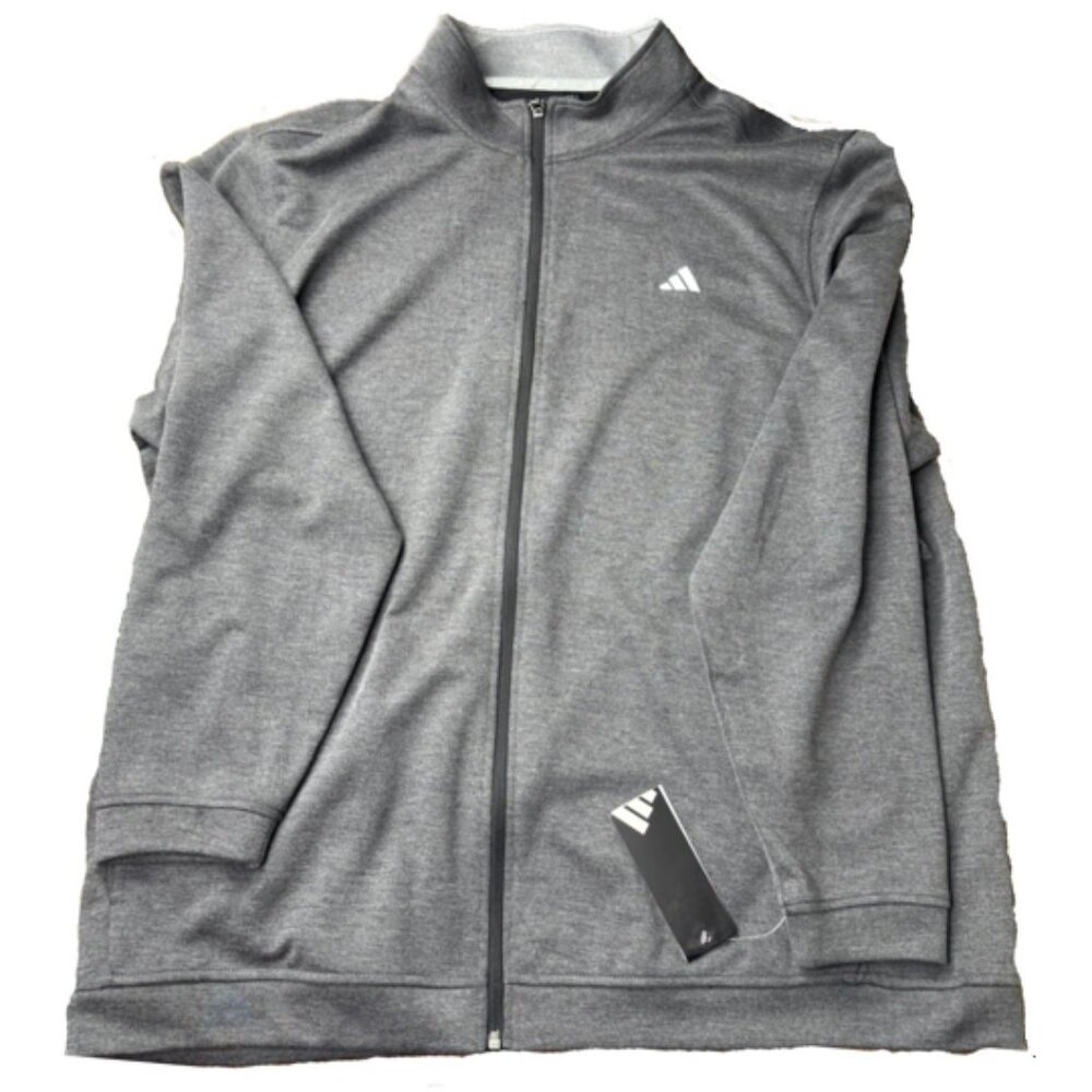 Adidas Elevated Lightweight Full Zip Jacket | Men’s 2XL | NWT